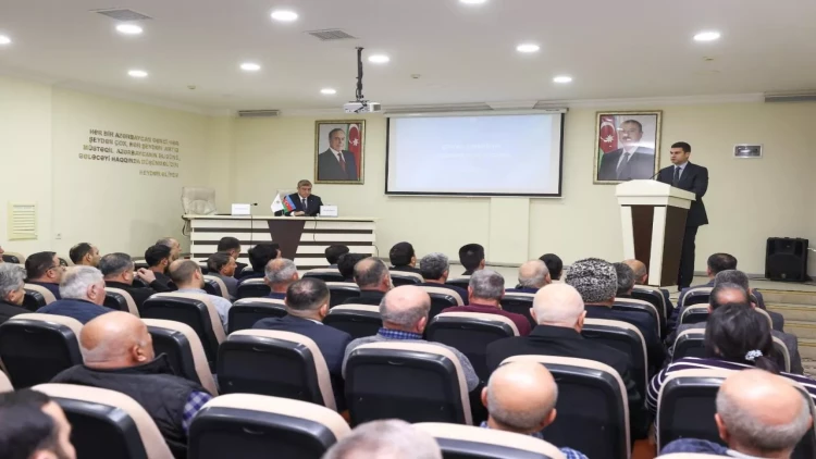 Sahibkarlarla növbəti görüş Şirvan rayonunda keçirilib - FOTO