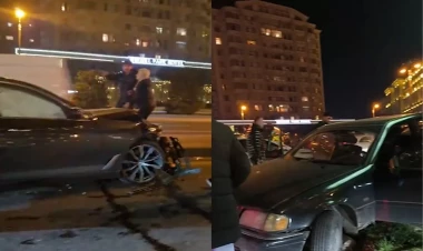Heydər Əliyev prospektində baş verən zəncirvari qəzanın TƏFƏRRÜATI