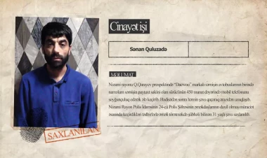 Avtobus sürücüsünün telefonunu ələ keçirən şəxs saxlanıldı - VİDEO