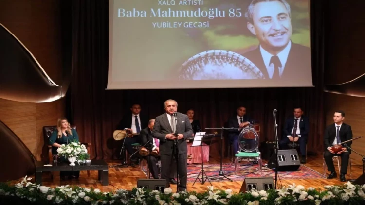 Xalq artisti Baba Mahmudoğlunun 85 illik yubileyi qeyd edilib - FOTO