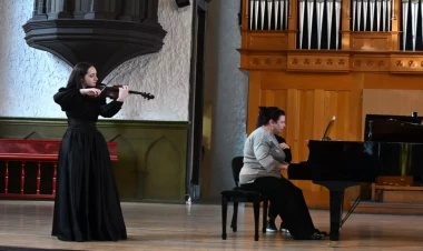 Filarmoniyada abonement konsertləri: musiqi ilə yazılan tarix və sənət yolçuluğu - FOTO