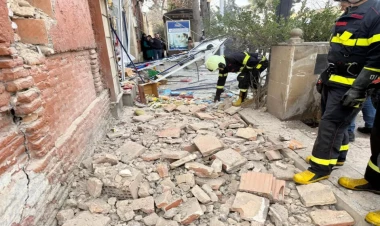 Qazaxda evdə partlayış - Yaralanan var - VİDEO- FOTO