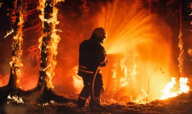 Cəbrayıl və Füzulidə açıq ərazi yanır