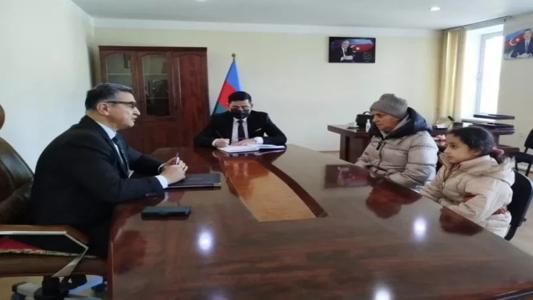 Novruzəli Aslanov İsmayıllıda vətəndaşlarla görüşüb - FOTOlar