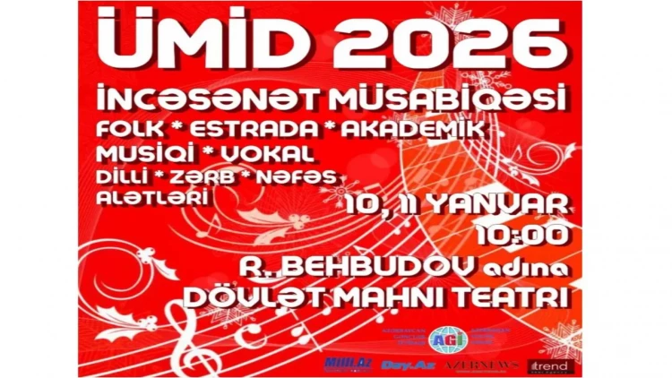 “Ümid 2026” incəsənət müsabiqəsi keçiriləcək