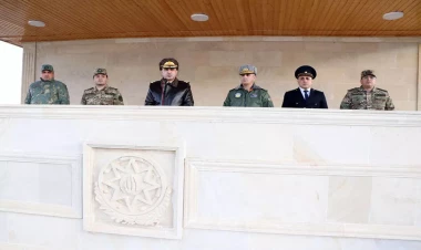HHQ komandanı və Hərbi prokuror hərbi hissələrdə olublar - FOTO