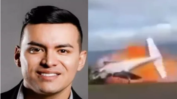 Məşhur müğənninin öldüyü təyyarə qəzasının VİDEOsu