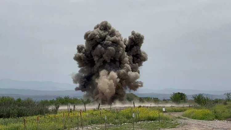 Ağdərədə minaya düşən şəxsin SON DURUMU