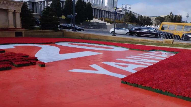 Bakıda 20 Yanvar faciəsinin ildönümü ilə bağlı hazırlıqlar başlayıb - FOTO