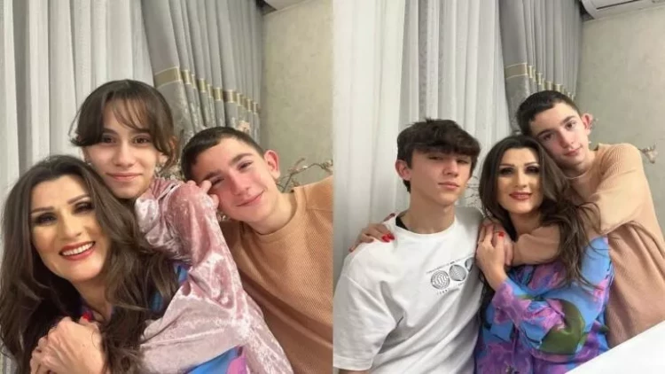 Xalq artisti övladları ilə FOTOlarını yaydı