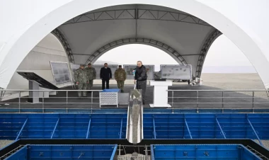 İlham Əliyev Ağdərə rayonunda Xüsusi Əməliyyat Mərkəzinin təməlini qoyub - FOTO