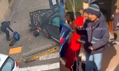 Hədiyyəsinə baxanda yaralanmışdı - Sərxan evə buraxıldı - VİDEO