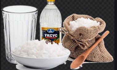 Bir stəkan su, sirkə və duz-MÖCÜZƏ YARADIR!- Etməniz lazım olan tək şey, otağa qoyun