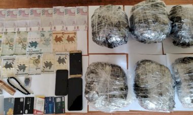 PUA ilə ölkə ərazisinə atılan narkotiki götürmək istəyən şəxslər saxlanılıb