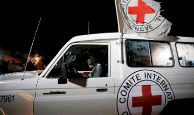 BQXK-nın Qəzzadakı ofisinə mərmi düşüb