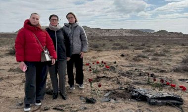 Milli Qəhrəmanın ailəsi 3 ay sonra qəza yerinə getdi - FOTO